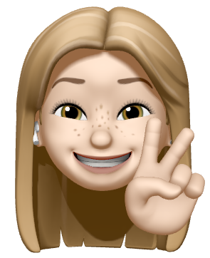 memoji with peace sign